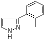结构式 CAS# 59843-49-1, 3-(2-甲基苯基)-1H-吡唑