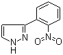 3-(2-硝基苯基)-1H-吡唑分子结构 (CAS 59844-05-2)