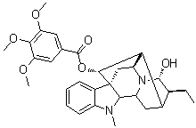 Ajmalimine分子结构 (CAS 59846-31-0)