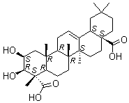 苜蓿酸分子结构 (CAS 599-07-5)