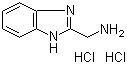 structure of CAS# 5993-91-9, 1H-Benzimidazole-2-methanamine dihydrochloride