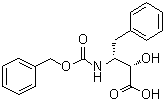 (alphaS,betaR)-alpha-羟基-beta-[[(苯基甲氧基)羰基]氨基]苯丁酸分子结构 (CAS 59969-65-2)