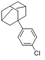 1-(4-Chlorophenyl)adamantane molecular structure (CAS 59974-40-2)