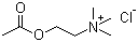 氯化乙酰胆碱分子结构 (CAS 60-31-1)