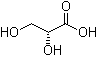 D-甘油酸分子结构 (CAS 6000-40-4)