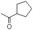 structure of CAS# 6004-60-0, 1-Cyclopentylethanone;Acetyl cyclopentane; Cyclopentyl methyl ketone