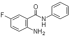 2-Amino-5-fluoro-N-phenylbenzamide molecular structure (CAS 60041-89-6)