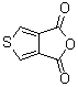 structure of CAS# 6007-85-8, Thieno[3,4-c]furan-1,3-dione;3,4-Thiophenedicarboxylic acid anhydride; NSC 241105