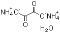 structure of CAS# 6009-70-7, Ammonium oxalate monohydrate;Ammonium oxalate; Oxalic acid diammonium salt