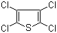 Tetrachlorothiophene molecular structure (CAS 6012-97-1)