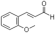 结构式 CAS# 60125-24-8, 邻甲氧基肉桂醛