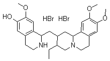 结构式 CAS# 6014-81-9, 吐根碱氢溴酸盐
