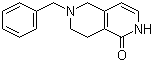 structure of CAS# 601514-62-9, 6-Benzyl-5,6,7,8-tetrahydro-[2,6]naphthyridin-1(2H)-one;5,6,7,8-Tetrahydro-6-(phenylmethyl)-2,6-naphthyridin-1(2H)-one