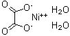 Nickel oxalate dihydrate molecular structure (CAS 6018-94-6)