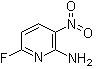 结构式 CAS# 60186-21-2, 6-氟-3-硝基-2-吡啶胺