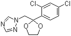Azaconazole molecular structure (CAS 60207-31-0)