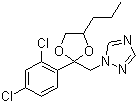 Propiconazole molecular structure (CAS 60207-90-1)