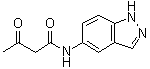 N-(1H-Indazol-5-yl)-3-oxobutanamide molecular structure (CAS 6023-70-7)