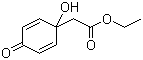 结构式 CAS# 60263-06-1, (1-羟基-4-氧代-2,5-环己二烯-1-基)乙酸乙酯