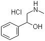 alpha-[(甲基氨基)甲基]苯甲醇盐酸盐分子结构 (CAS 6027-95-8)
