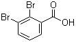 2,3-二溴苯甲酸分子结构 (CAS 603-78-1)