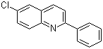 结构式 CAS# 60301-56-6, 2-苯基-6-氯喹啉
