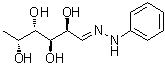 D-Fucose phenylhydrazone molecular structure (CAS 6035-58-1)