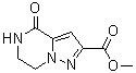 structure of CAS# 604003-25-0, 4,5,6,7-Tetrahydro-4-oxo-pyrazolo[1,5-a]pyrazine-2-carboxylic acid methyl ester