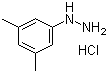 structure of CAS# 60481-36-9, 3,5-Dimethylphenylhydrazine hydrochloride