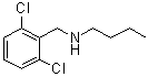 N-Butyl-2,6-dichlorobenzenemethanamine molecular structure (CAS 60509-36-6)