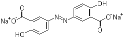 Olsalazine disodium molecular structure (CAS 6054-98-4)