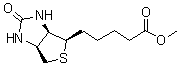 结构式 CAS# 60562-11-0, (±)-生物素甲酯