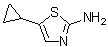 5-Cyclopropyl-2-thiazolamine molecular structure (CAS 606092-87-9)
