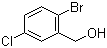 2-溴-5-氯苄醇分子结构 (CAS 60666-70-8)