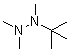 (1,1-Dimethylethyl)trimethylhydrazine molecular structure (CAS 60678-73-1)