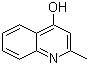 结构式 CAS# 607-67-0, 4-羟基-2-甲基喹啉