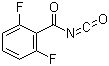 2,6-Difluorobenzoyl isocyanate molecular structure (CAS 60731-73-9)