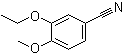 结构式 CAS# 60758-86-3, 3-乙氧基-4-甲氧基苯甲腈