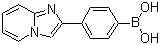 structure of CAS# 607740-02-3, B-(4-Imidazo[1,2-a]pyridin-2-ylphenyl)boronic acid;(4-Imidazo[1,2-a]pyridin-2-ylphenyl)-boronic acid