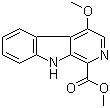 4-Methoxy-1-methoxycarbonyl-beta-carboline molecular structure (CAS 60807-25-2)