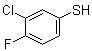 3-Chloro-4-fluorothiophenol molecular structure (CAS 60811-23-6)