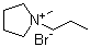 N-Methyl-N-propylpyrrolidinium bromide molecular structure (CAS 608140-09-6)