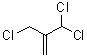 structure of CAS# 60845-51-4, 3,3-Dichloro-2-(chloromethyl)-1-propene