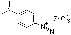 4-(Dimethylamino)benzenediazonium trichlorozincate molecular structure (CAS 6087-56-5)