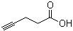 structure of CAS# 6089-09-4, 4-Pentynoic acid;Propargylacetic acid