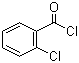 邻氯苯甲酰氯分子结构 (CAS 609-65-4)