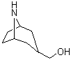 structure of CAS# 60941-77-7, exo-8-Azabicyclo[3.2.1]octane-3-methanol