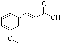 3-Methoxycinnamic acid molecular structure (CAS 6099-04-3)