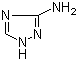 3-氨基-1,2,4-三氮唑分子结构 (CAS 61-82-5)