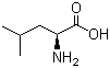 L-亮氨酸分子结构 (CAS 61-90-5)